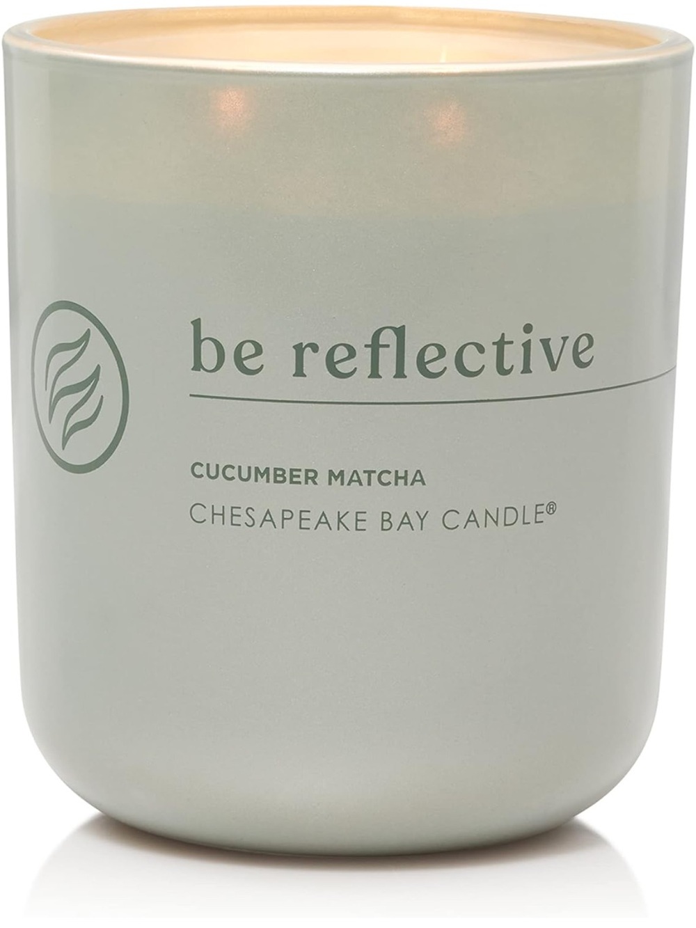 Be Reflective Cucumber Matcha Candle - Chesapeake Bay Candle - Soft Sage 🥒 🍵